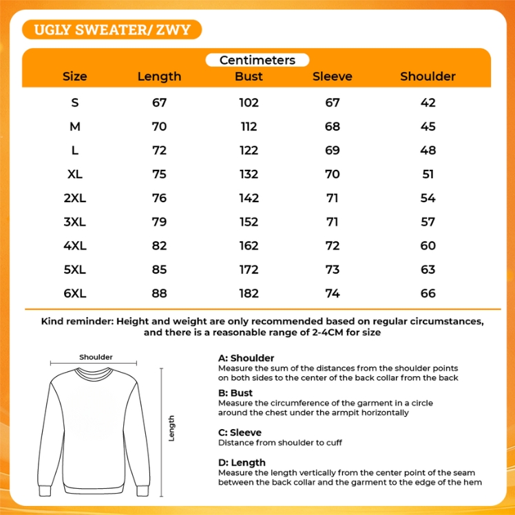 3D UGLY SWEATER - Futurama Merch