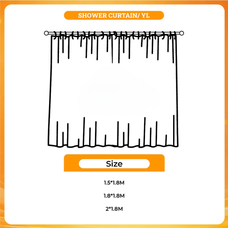 3D shower curtain - Futurama Merch